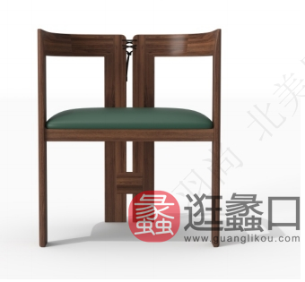 羽尚意式极简家具餐厅意式极简餐桌椅YS3810